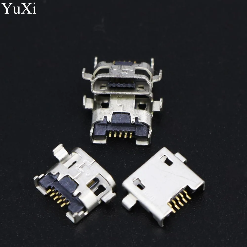 Юйси мини микро USB зарядное гнездо постоянного тока порт разъем питания для Blackview BV5000 Для Doogee T5 lite USB разъем