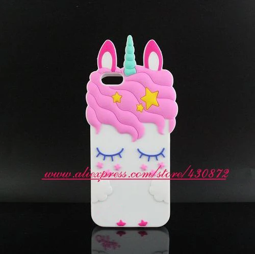 Для iphone 5 5s/SE/6 6s/6Plus 6s Plus/7 8 Plus/X XR XS MAX 3D Силиконовый мягкий чехол-накладка для телефона с изображением кота единорога кекса - Цвет: 28