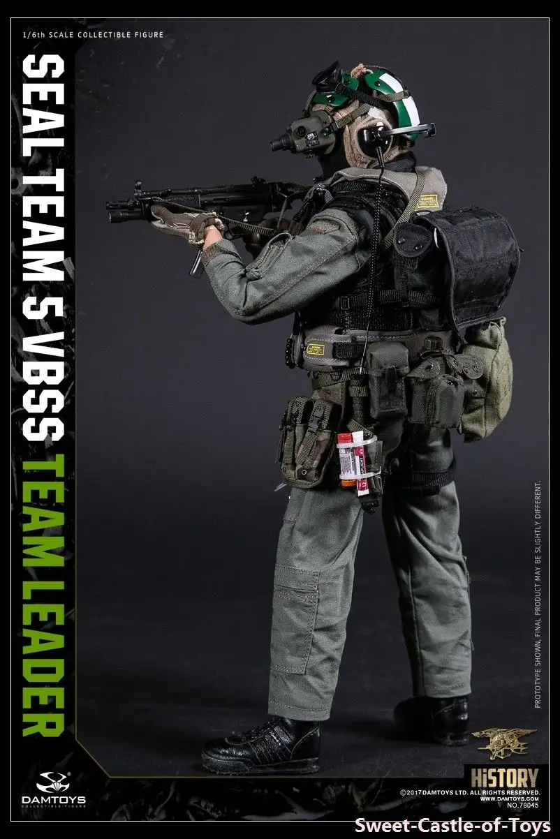 Дэм игрушки 78045 история серии США Печать команда 5 VBSS командный лидер 1/6 фигурка |