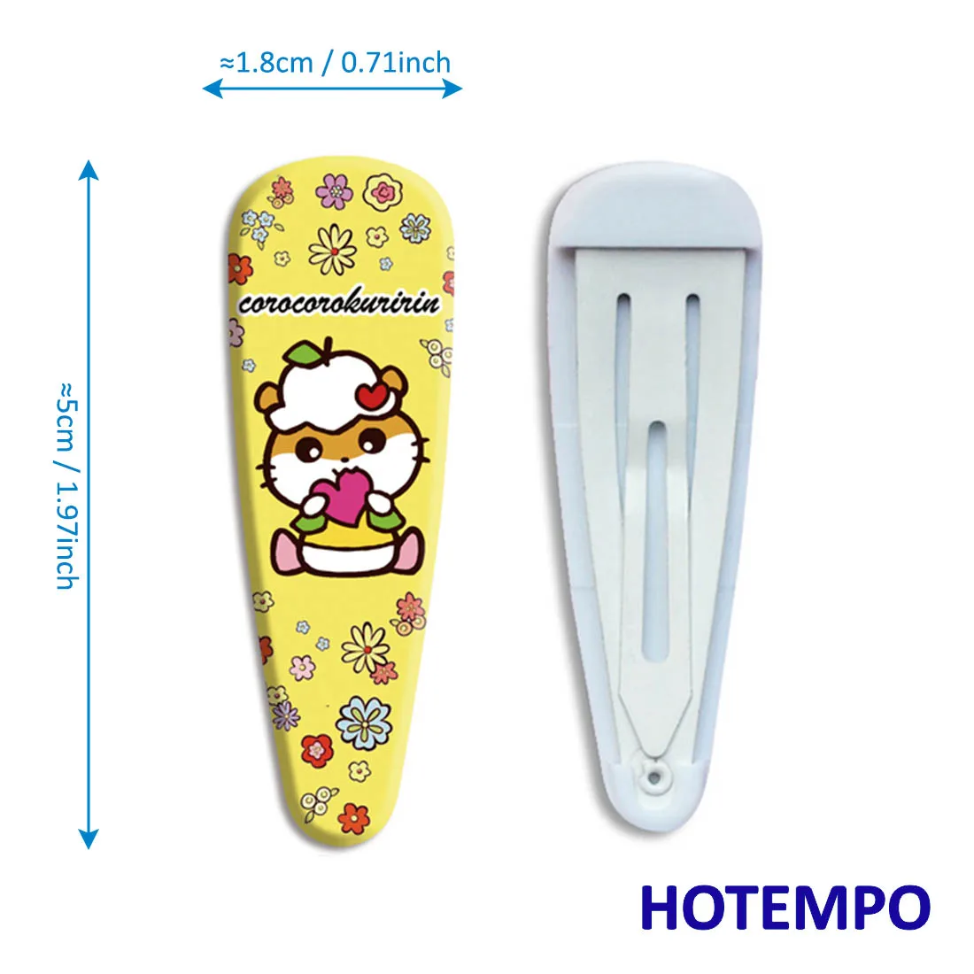 Япония мультфильм Милая Мелодия Cinnamoroll куроми помпон Keroppi Сэм двойное детство Kawaii шпильки заколка для волос для девочек подарок для детей