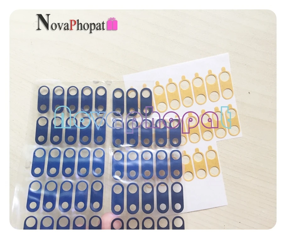 Novaphopat черный задний большой стеклянный объектив камеры для Iphone 6 6S 6G 6P 7 7G 7P 8G 8 8P +
