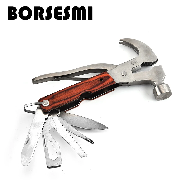 Hot sale Small multifunctional pliers Life-saving escape safety hammer sheep angle window knocker Outdoor combination kit | Дом и сад