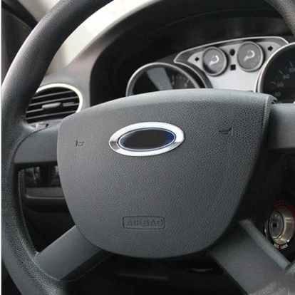 

1 шт., декоративное кольцо для рулевого колеса ford FOCUS 2012 (без логотипа)