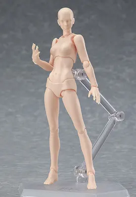 Figma BODY KUN / CHAN серый оранжевый желтый ПВХ фигурка модель игрушки 14 см | Игрушки и