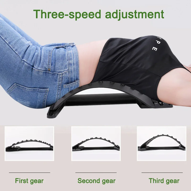 Магический Растяжитель спины поддержка поясницы Корректор осанки массаж для