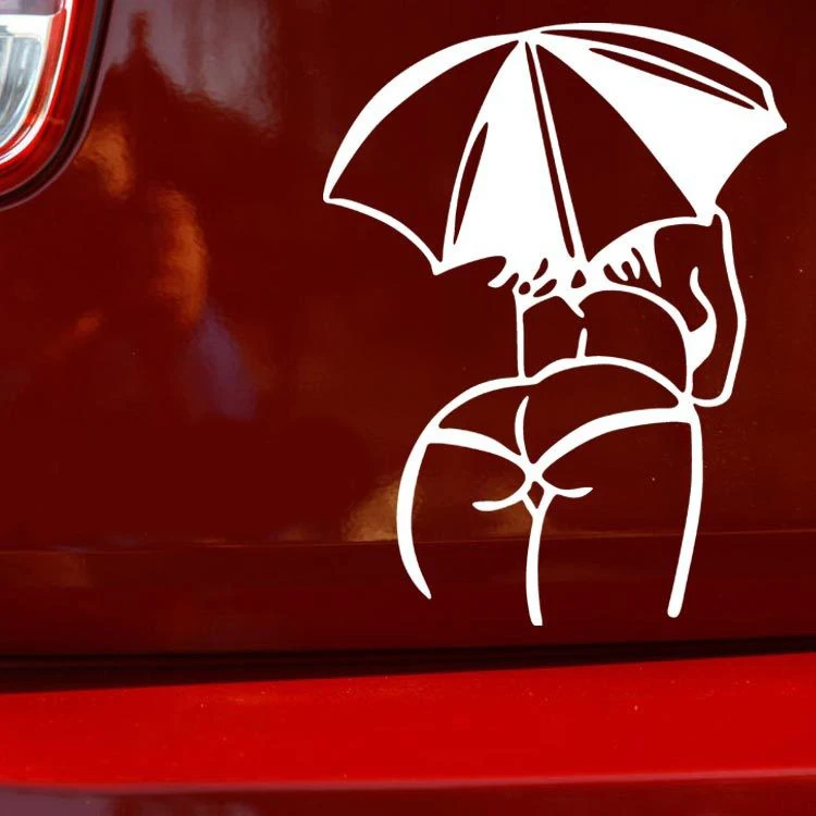 1 шт. 14*11 см 2019 новый дизайн сексуальные наклейки на автомобиль для девочек