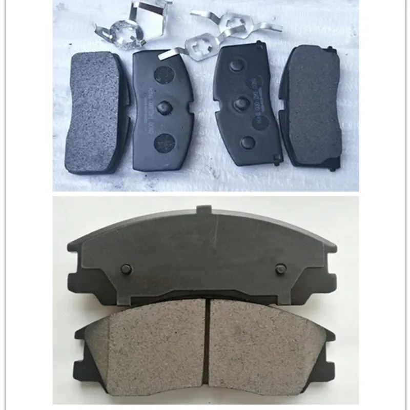 Front and Rear 2 Автомобильные тормозные колодки для Geely MK 1, MK 2, MK-Cross, MK Cross хэтчбек - Цвет: Front and Rear 2