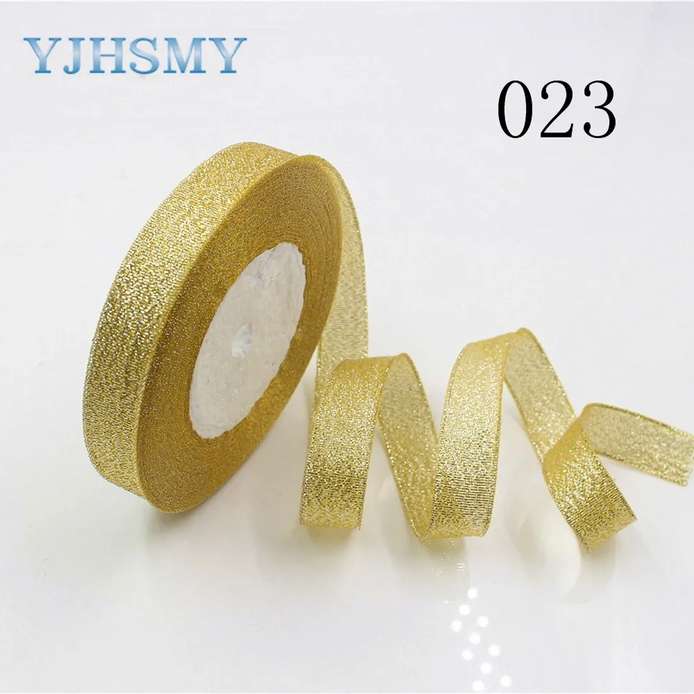 YJHSMY K 171018 15MM 15 мм 33 цвета на выбор 25 ярдов зеленая луковая лента для свадебного