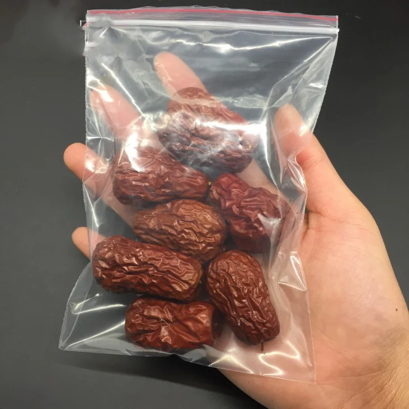 100 шт 10x15 см PE Ziplock Упаковочные пакеты подарочные для пищевых украшений и