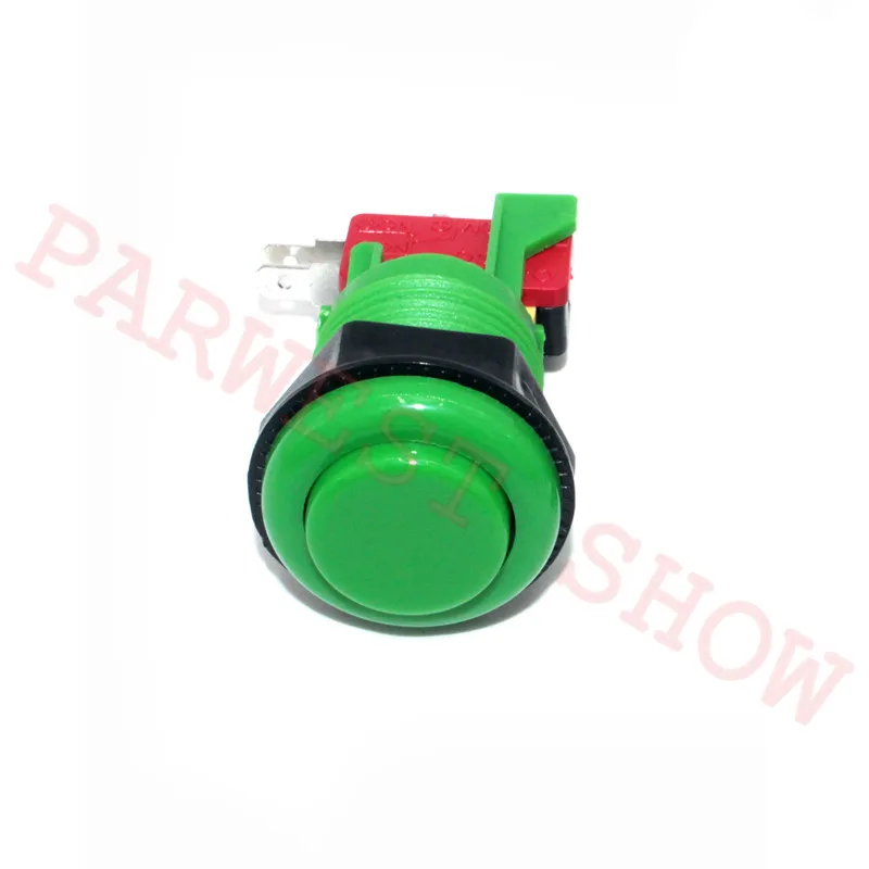 

1PC 28mm Mounting Hole American Buttons with Micro Switches/Happ arcade button for DIY Arcade Kit Parts(Short Happ Push Buttons)