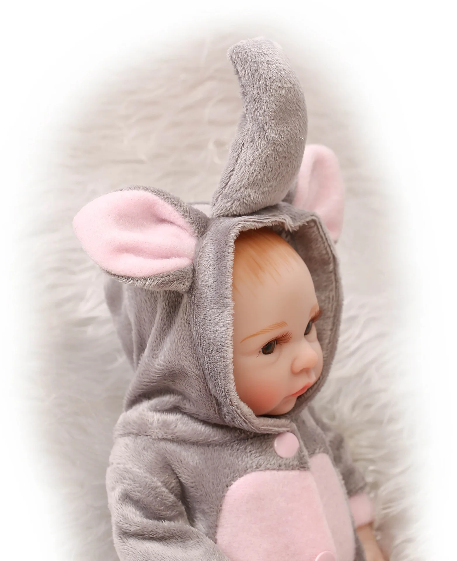 Кукла реборн из мягкого силикона виниловая кукла 26 см национальная ручной работы