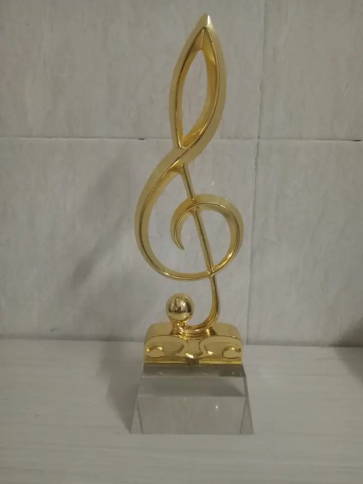 

Музыкальная награда Cup Music Кубок соревнования Award для Chimpion трофей из цинкового сплава для коллекционных сувениров, хороший подарок