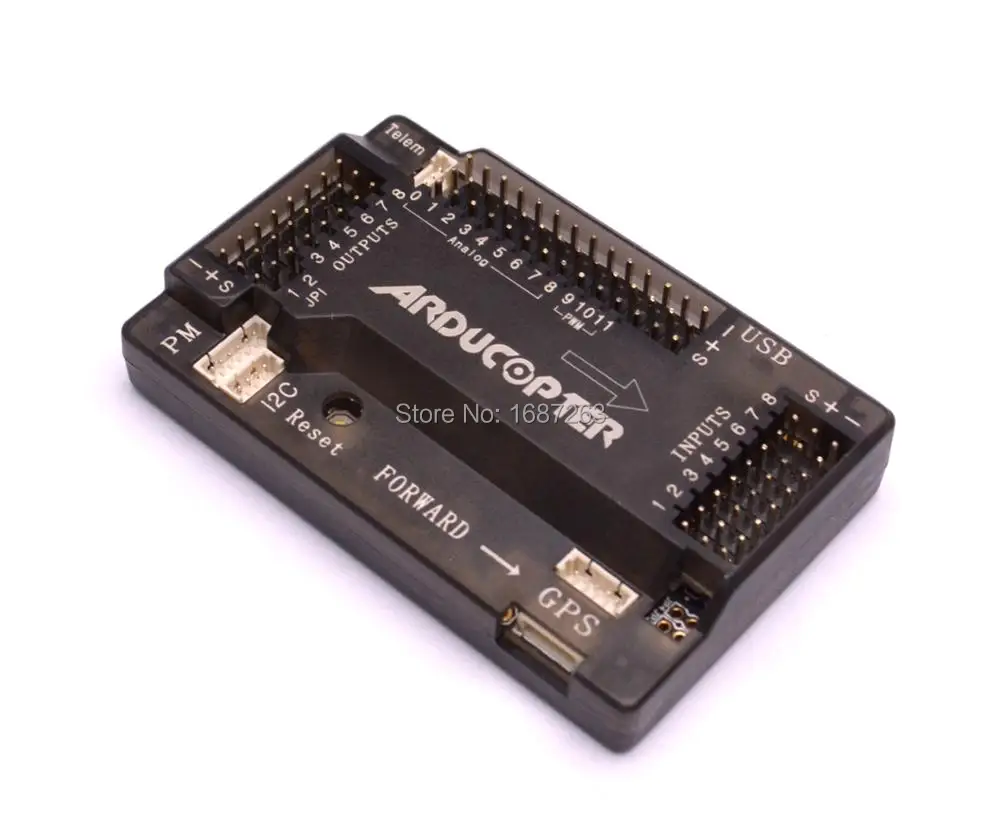 Плата управления полетом APM2.6 ArduPilot Mega 2 6 APM внешний компас с защитным чехлом +