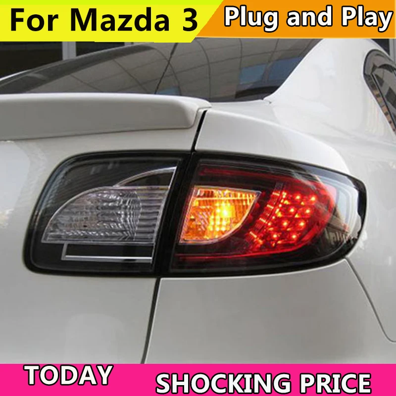 Doxa стайлинга автомобилей для Mazda 3 хвост светильник s 2006-2012 светодиодный задний