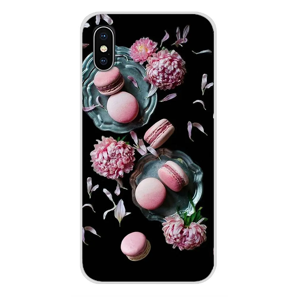 Прозрачный мягкий чехол для Samsung Galaxy S4 S5 MINI S6 S7 edge S8 S9 S10 Plus Note 3 4 5 8 9 десертное
