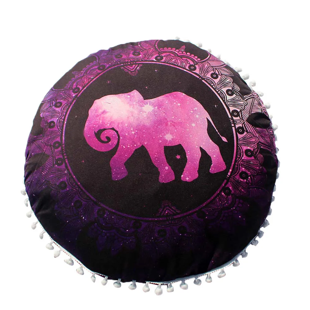 2020 наволочка индийские новые подушки с рисунком Мандала круглые богемные