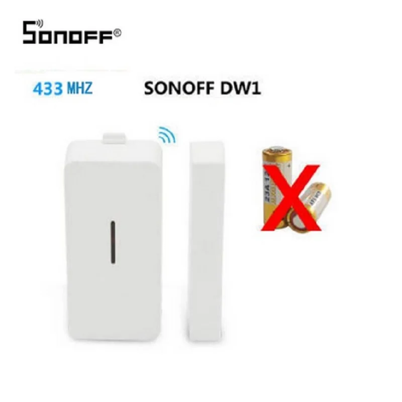 DW1 Умный дом сигнализация безопасности Sonoff PIR2 433 МГц RF PIR датчик движения сигнализация для Alexa Google Home - Комплект: DW1