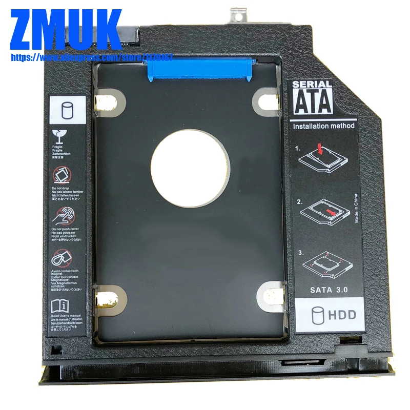 Совершенно новый SSD HDD адаптер Caddy w/Лицевая панель для ноутбука hp EliteBook 2560p Совершенно новый SSD HDD адаптер Caddy w/Лицевая панель для ноутбука hp EliteBook 2560p