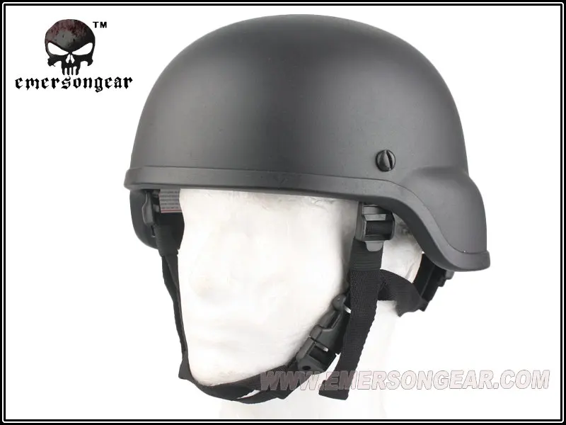 EMERSON ACH MICH 2000 тактический военный шлем для страйкбола черный EM8975BK|mich helmet|helmet