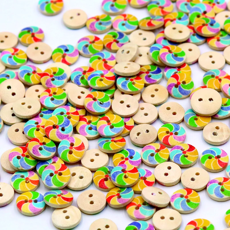 50 шт Винтаж пуговицы в виде леденцов Скрапбукинг пошив Craft бусина кнопка Домашняя