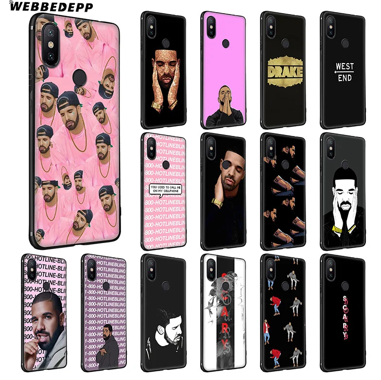 WEBBEDEPP Drake Trap Rapper Мягкий силиконовый чехол для Xiaomi Redmi Note 7 6 6A 5 4 4X 4A S2 Plus Pro Lite Go |