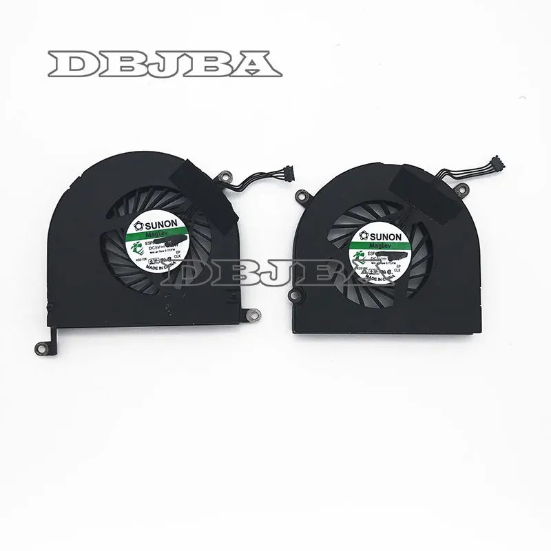 Вентилятор для Apple MacBook Pro Unibody A1297 MC226 MC227 17 дюймов, левый и правый ЦП + вентилятор охлаждения графического процессора 661-5044 661-5043