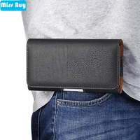 universal phone pouch leather waist case for huawei mate 20 lite holster bags belt cover for huawei mate 20 pro fundas coque