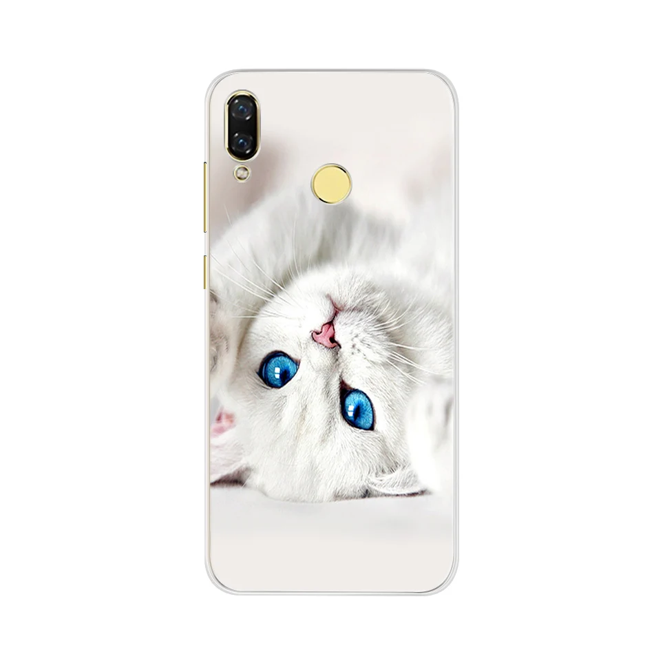 Soft TPU Floral Painted Case For Huawei Nova 3 nova 3i Silicone Back Cover Cases nova3 i Phone Bag | Мобильные телефоны и
