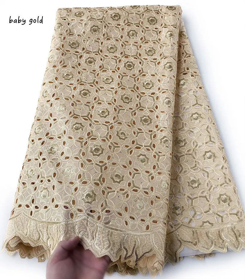 5 ярдов простой сиреневый ручной работы органза кружева с блестками holed