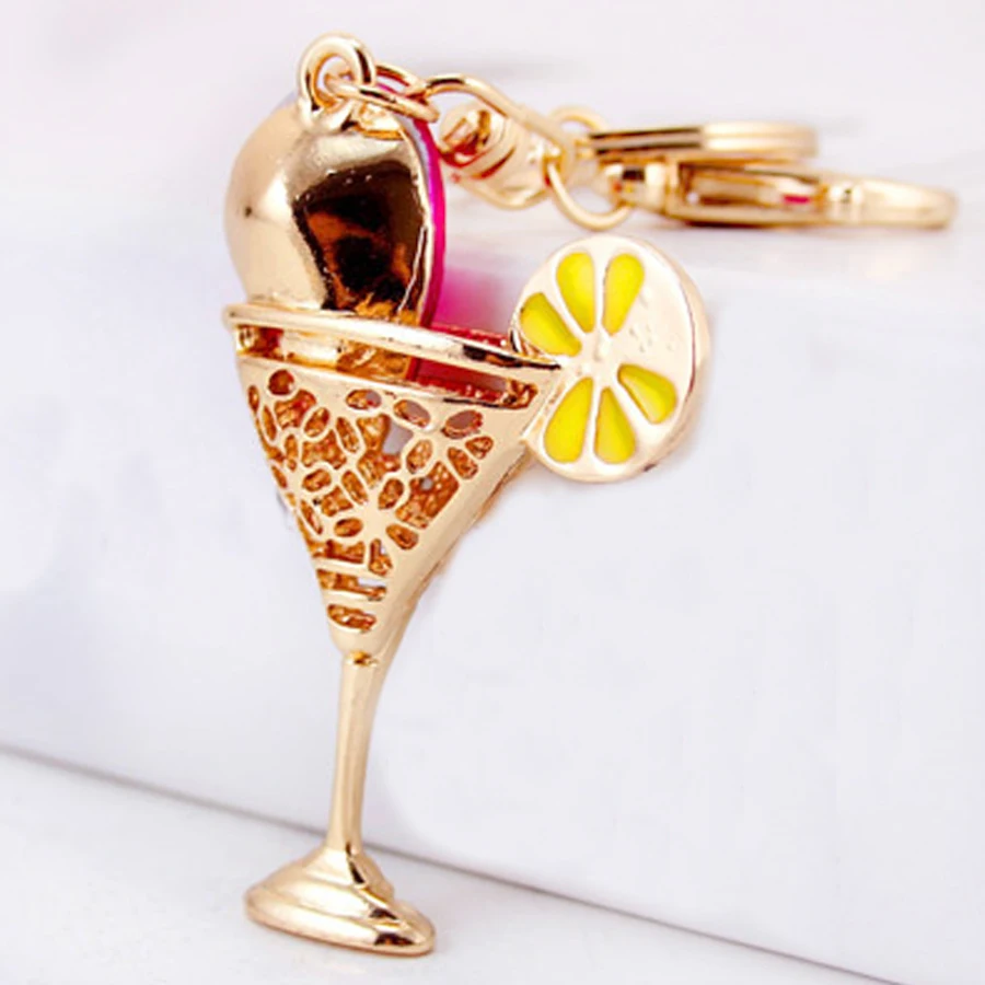 Модный женский брелок с кристаллами подвеска для подарка металлические