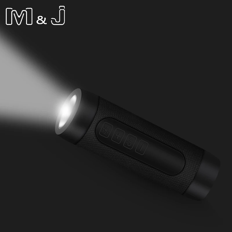 Беспроводной Bluetooth Динамик M & J сабвуфер с супер басами уличная спортивная
