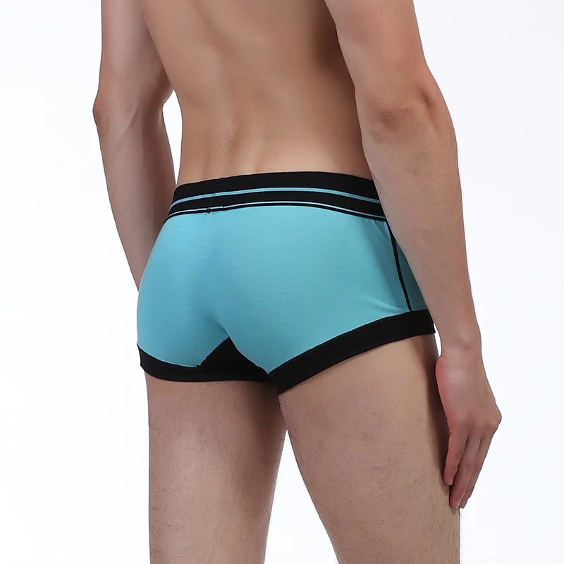 Пикантное Мужское нижнее белье Боксеры Шорты Нижнее для геев Cueca Masculina трусы