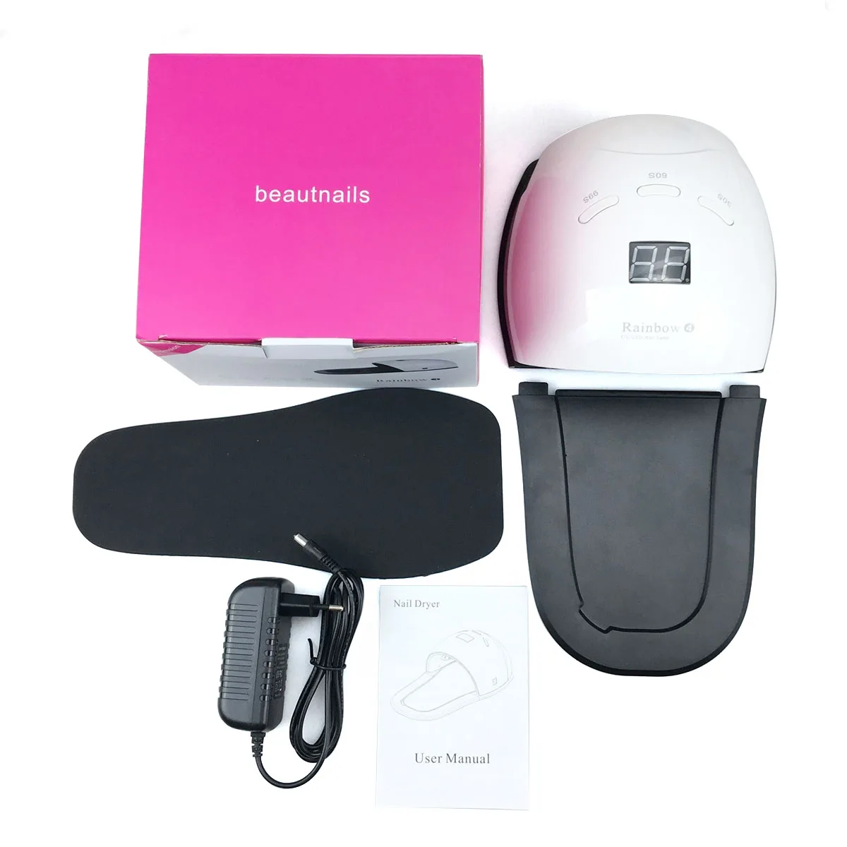 48 Вт УФ/светодиодный светильник УФ лампа фототерапия палец/ногти на ногах ногти