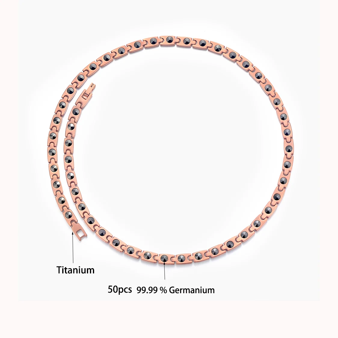 Mesinya Pure titanium 99.9999% Germanium Therapy Healthy Necklace | Украшения и аксессуары