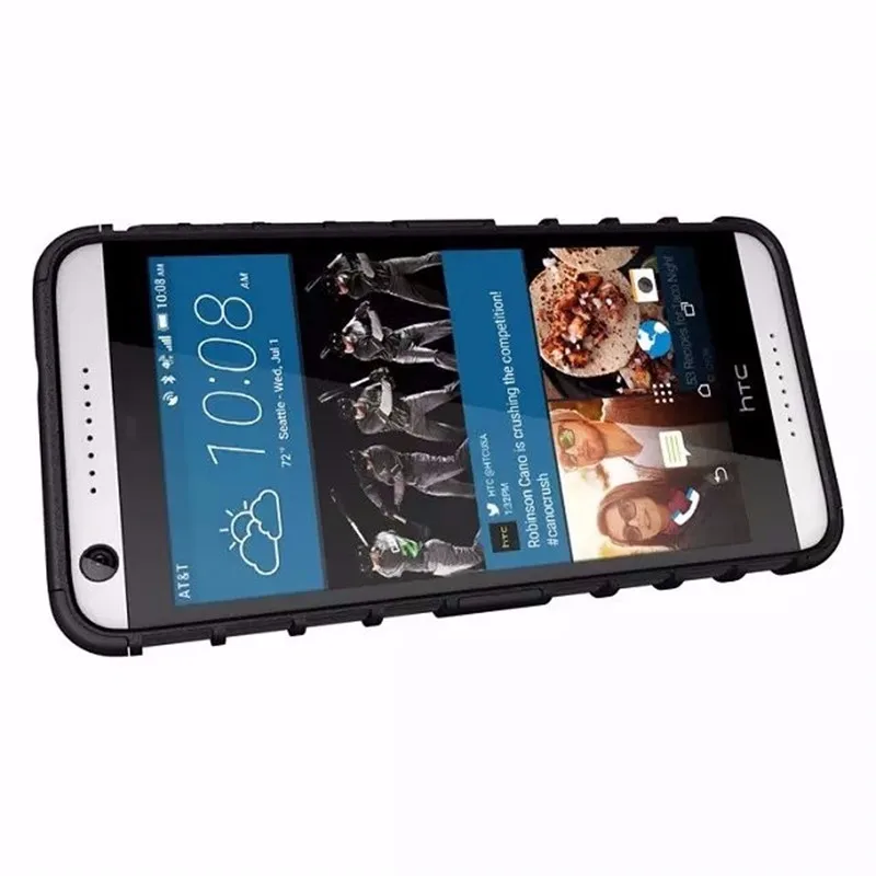 Для htc Desire 650 чехол Гибридный Силикон + ТПУ задняя крышка для 650/htc Dual Sim телефона