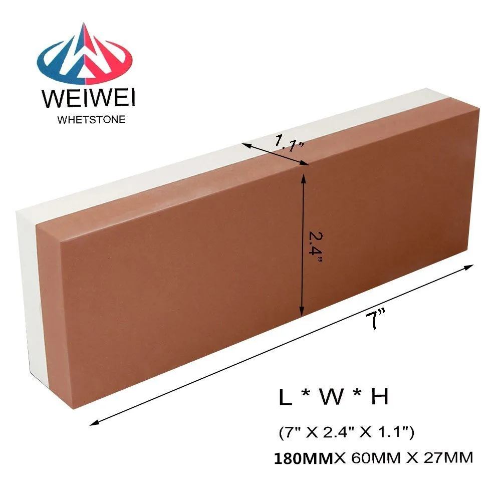 Sharpening Stone 1000/4000 Grit Two Sided Whetstone Oilstone Combination with Holder | Дом и сад