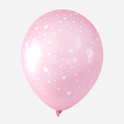 Light Pink 10 шт 12 дюймовые прозрачные голубые розовые латексные гелиевые шары со звездами для детского дня рождения принадлежности для украшения свадебной вечеринки игрушки - Цвет: Light Pink