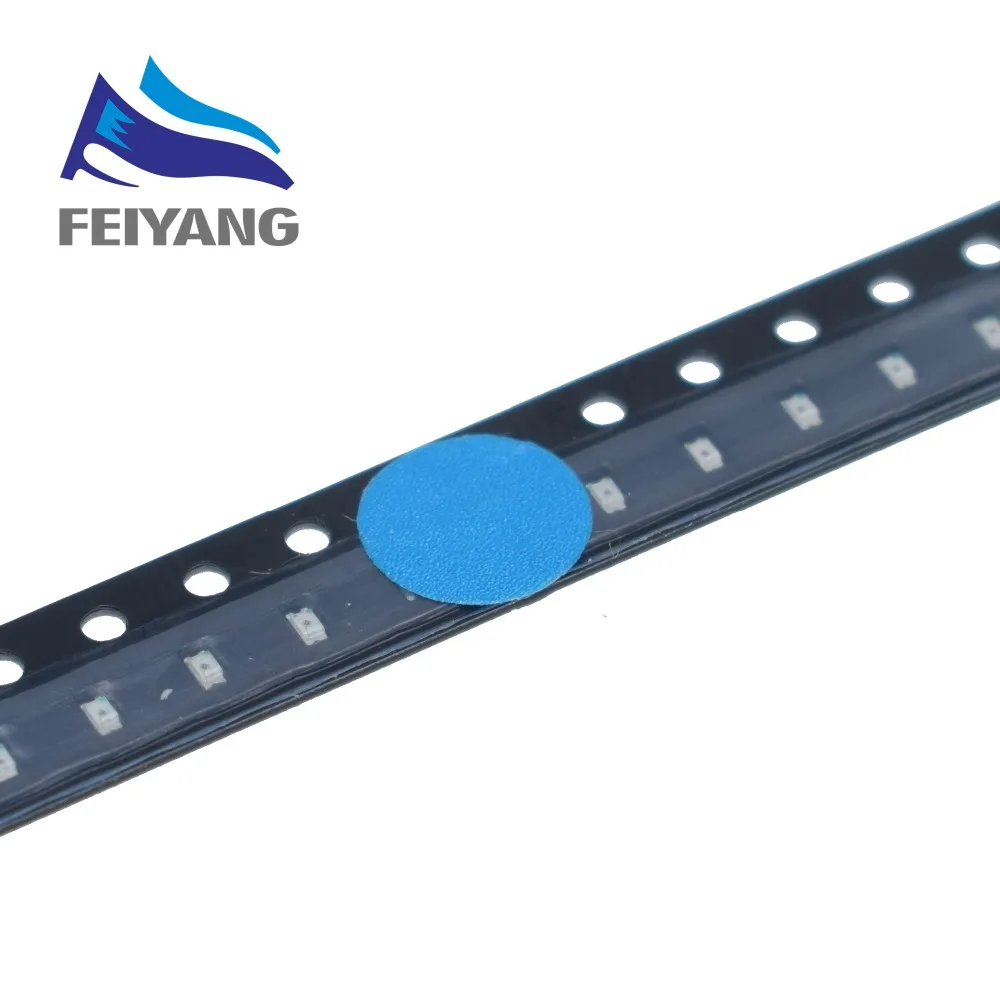 1000 шт./лот 5 видов цветов 0603 SMD Led каждый 200 шт. супер яркий