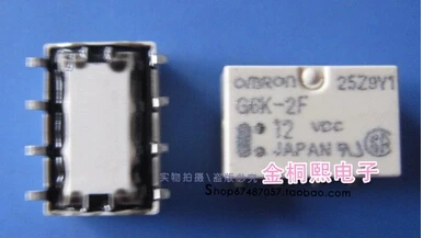 

HOT NEW relay G6K-2F-12VDC G6K2F G6K2F12VDC G6K-2F 12VDC G6K-2F-12 G6K 2F 12VDC DC12V 12V SOP8
