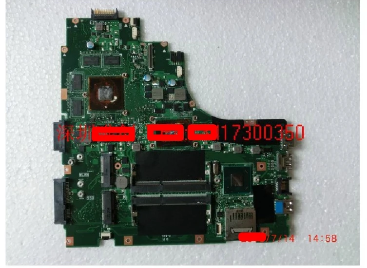 

K46CM connect with motherboard full test lap connect board