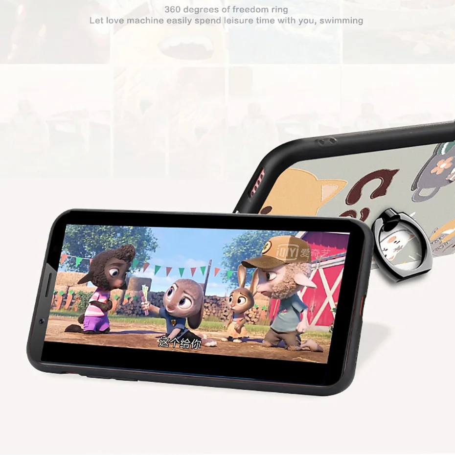 CAENBOO чехол для телефона huawei Honor 9 10 Lite 7X 9i Play Cute 3D мультфильм силиконовый подставка