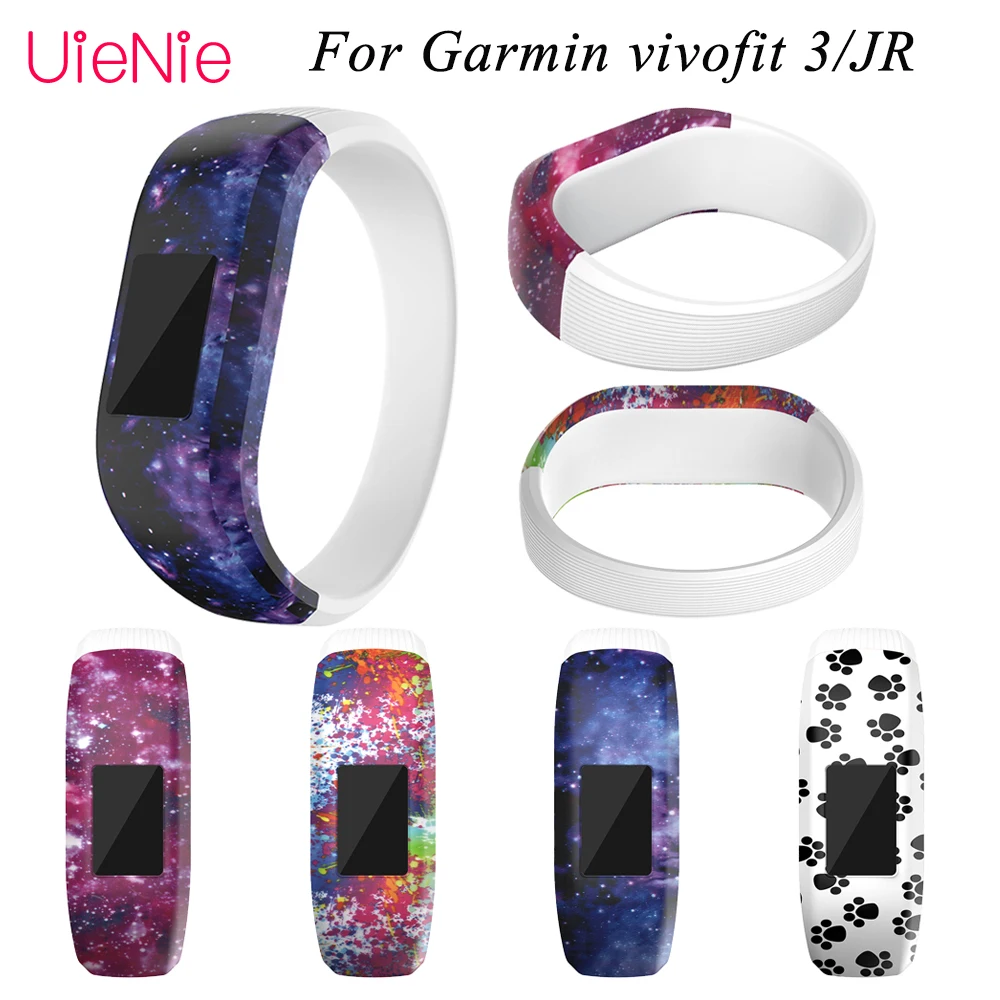 Ремешок для детских смарт-часов Garmin Vivofit JR мягкий силиконовый браслет | Наручные