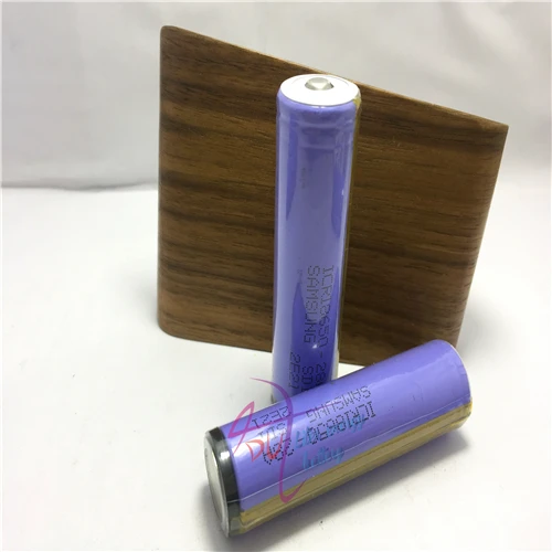 (2 шт./лот 28A ICR18650 SDI 18650 2800mah 3 7 V Battery cell button top с защитой|Перезаряжаемые батареи| |
