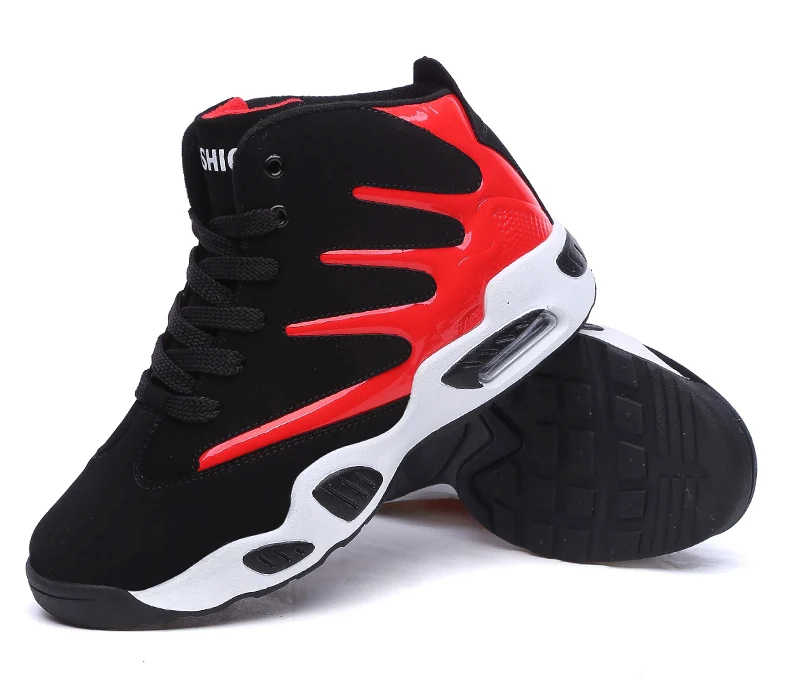 Air Cushion Jordan баскетбольные кроссовки Мужские дышащие противоскользящие баскетбольные кроссовки ботильоны мужская уличная спортивная обувь
