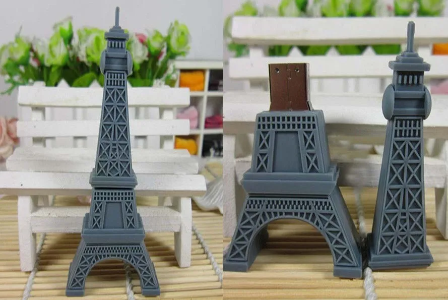 usb flash drive 4G The Eiffel Tower Shape 2GB pen 4GB pendrive 8G Usb Flash Memory 16G Thumb Pendrives 32G U Disk For Gift | Компьютеры и