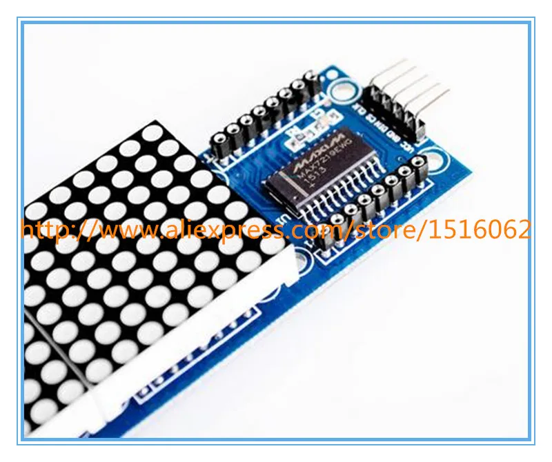 MAX7219 матричный модуль для Arduino микроконтроллер 4 в одном Дисплей с 5 P линии |