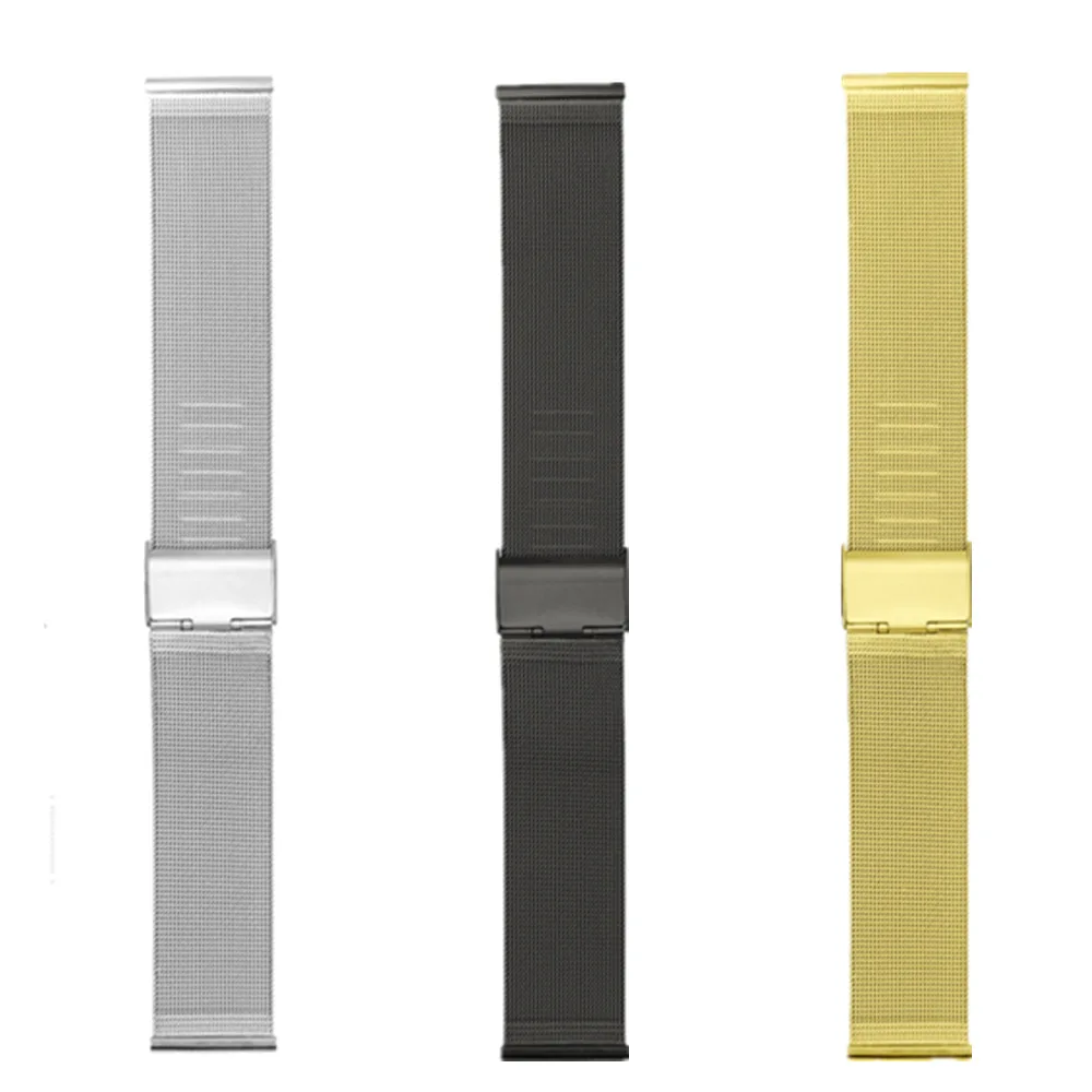 Ремешок для смарт часов из нержавеющей стали 23 мм 22 20 18 Huami Amazfit Bip GTS GTR 2 / Fitbit Versa2
