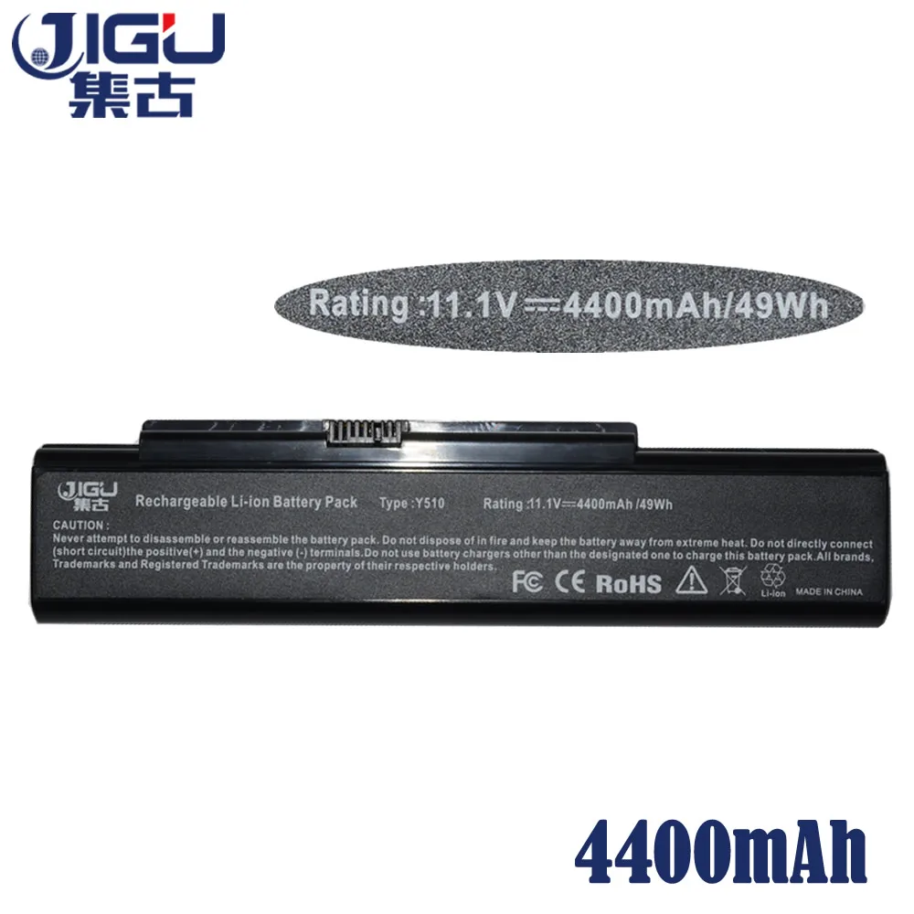 JIGU Laptop Battery 45J7706 ASM 121000649 FRU 121TS0A0A For Lenovo 3000 Y500 Y510 Y510A IdeaPad V550 Y530A Y730A Y710 Y730|laptop battery|laptop