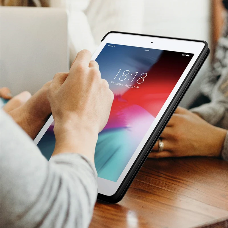 Чехол для iPad Air 3, для iPad Pro 10,5 дюймов, трехслойный, с подставкой, волшебная мягкая задняя крышка, смарт-чехол для iPad Air 3 поколения, 10,5 дюймов