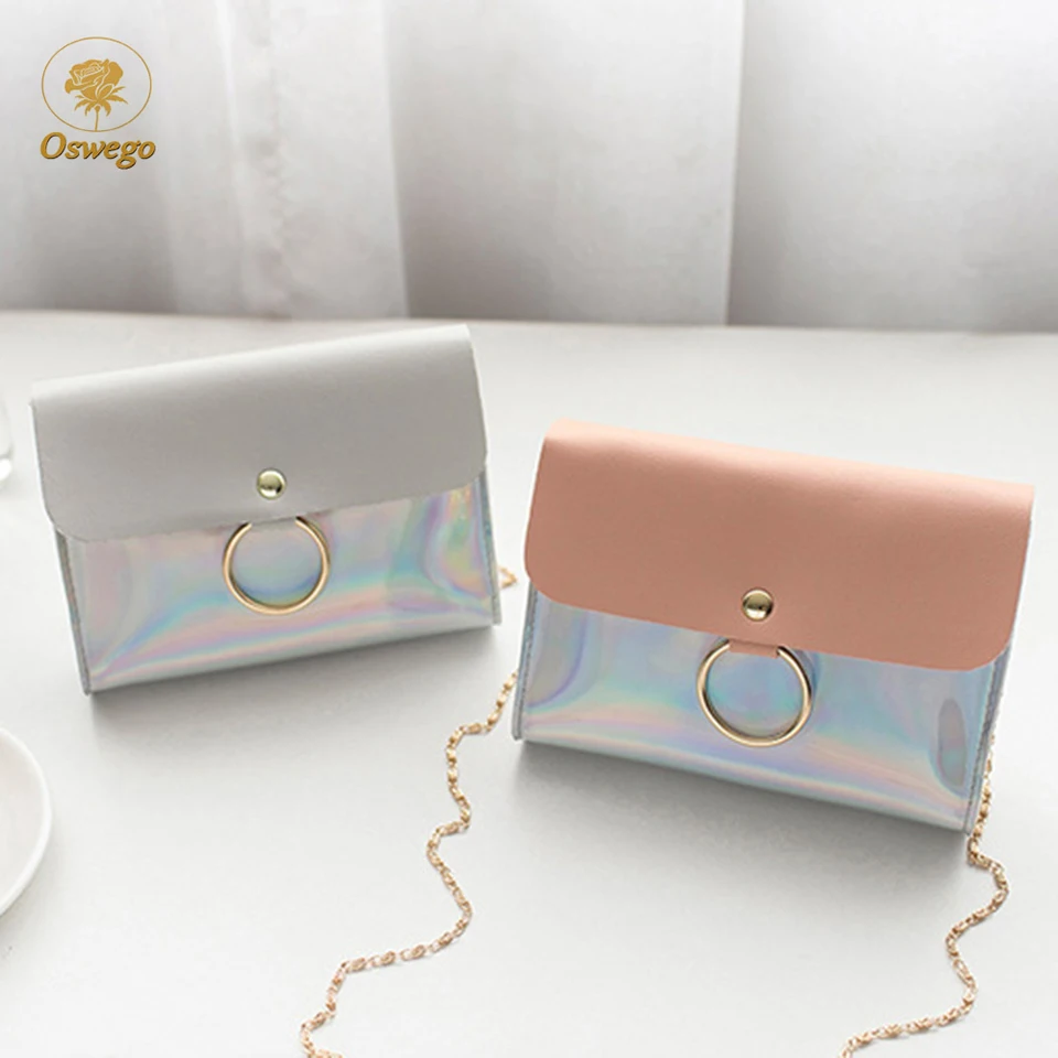 Сумка-кроссбоди женская из ПВХ водостойкая в Корейском стиле 2019 | Багаж и сумки